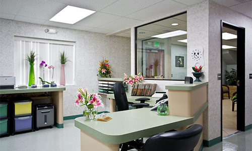 Front_desk Front Desk for IV sedation, Oral Sedation, Nitrous oxide Sedation